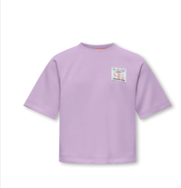 ONLY KOGADA SS LOOSE TOP VD SWT Style No. 15368555 Colour: Orchid Bloom