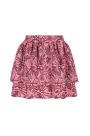 B-NOSY GIRLS PRINTED 2-LAYER SKIRT RUTH Y602-5708-984 BLUSH SUN