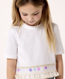 ONLY KOGFILIPPA LIFE S/S TASSEL TOP CS JRS Style No. 15354253