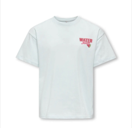 ONLY KOGCANA LIFE SS RLX PRINTED TOP JRS Style No. 15368763 Colour: Wan Blue Melon