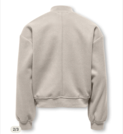 ONLY KOGFREJA-ADINA LIFE BOMBER JACKET VD OTW Style No. 15363742 Colour: Pumice Stone Melange