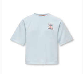 ONLY KOGADA SS LOOSE TOP VD SWT Style No. 15368555 Colour: Winter Sky