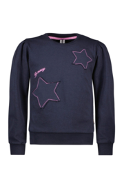 B.Nosy  Sophie B.Nosy girls sweater Y508-5324 - 190 - NAVY)
