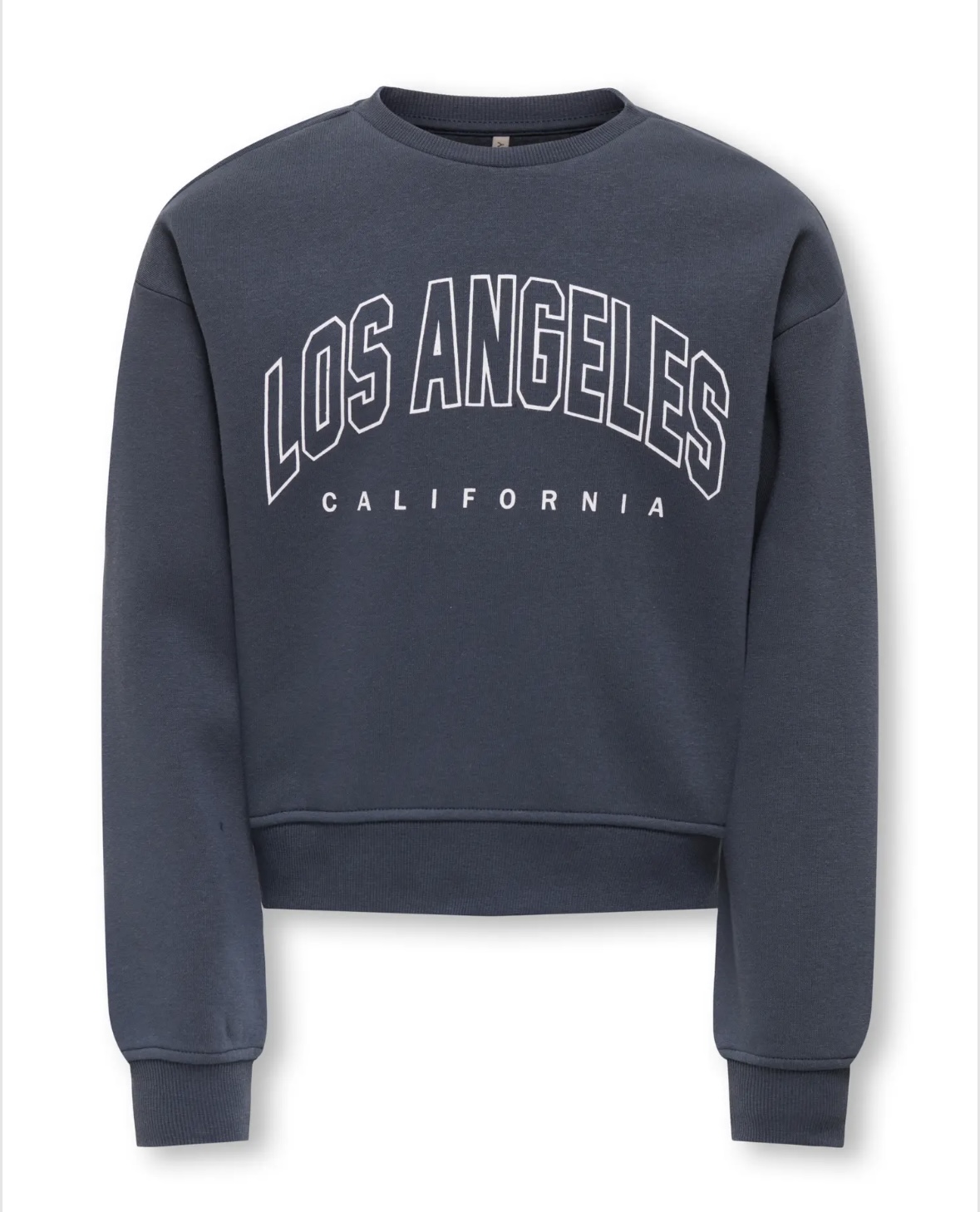 ONLY KOGSWEAT LS CREW OVZ STAT SWT NOOS Style No. 15353354 Color: Ombre Blue Los Angeles - California