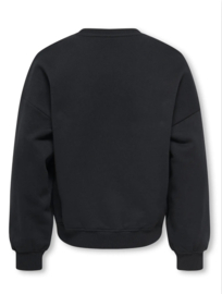 KOGKIKI LIFE L/S OVZ O-NECK STUD BRU SWT Style No. 15361472 Colour: Caviar Stay