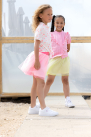 B-nosy Emmy mesh skirt fluor pink Y403-5781-217