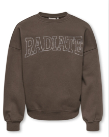 KOGKIKI LIFE L/S OVZ O-NECK STUD BRU SWT Style No. 15361472 Colour: Bracken Radiate