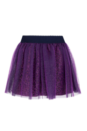B.Nosy Rory B.Nosy girls mesh skirt with Y508-5713 - 619 - ECLECTIC FLORALprinted layer
