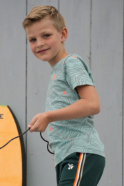 Tygo & Vito shirt  Thijs surf blue x502-6436-306
