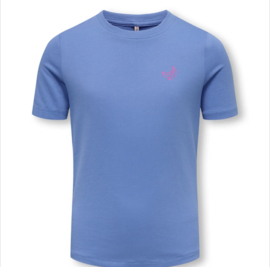 ONLY KOGBOLETTE LIFE S/S TOP JRS Style No. 15371458 Colour: Ultramarine Fresh