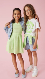 ONLY KOGDAPHNE LIFE S/S SHORT PRINTED TEE JRS Style No. 15347328 GROEN