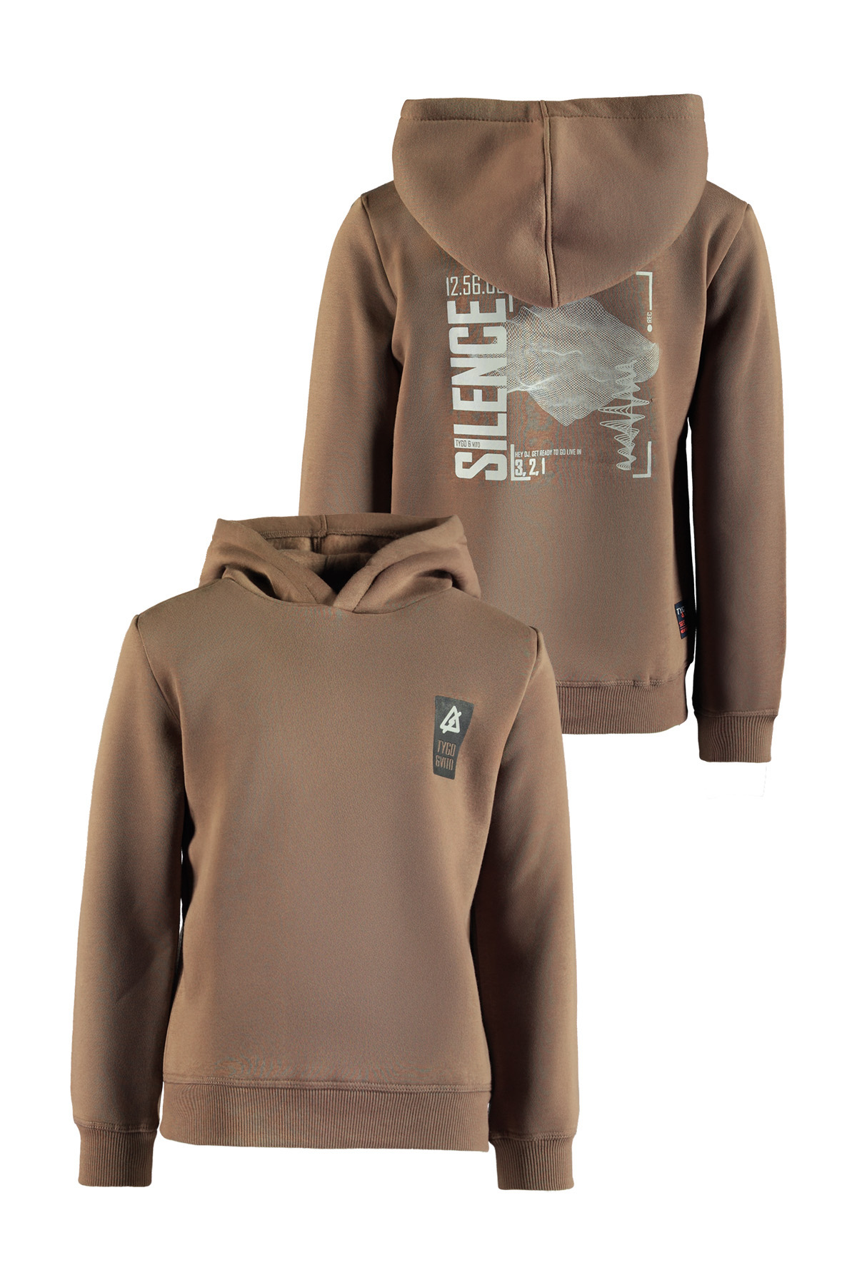 Tygo & Vito Hoody Hank X508-6331 - 408 - OTTER