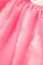 B-nosy Emmy mesh skirt fluor pink Y403-5781-217