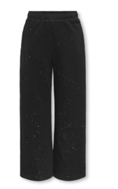 ONLY KOGOLIVIA GLITTER PANTS SWT Style No. 15384203 Black_Silver Glitter