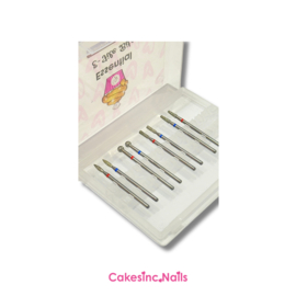 CakesInc.Nails - Russian Cuticle Groove Bits (8pcs Set)