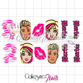 Queen of Decals - Barbie Love 'NEW RELEASE'