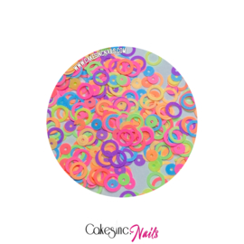 Glitter.Cakey - 80's Vibes ‘THE CIRCLES’
