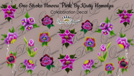 Queen of Decals - One Stroke Pink by Kristy Homolya 