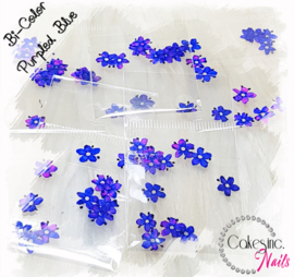 Arcoiris Flowers - Purple Blue -  Bi Color