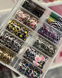 CakesInc.Nails - Transfer Foil Set #005  'Animal Prints'