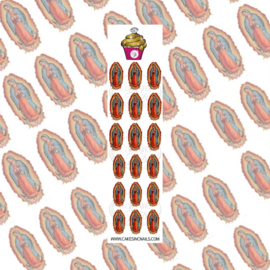 CakesInc.Nails - Virgen de Guadalupe 'NAIL DECALS'