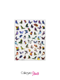Glitter.Cakey - Holographic Butterfly Stickers (Z-D3715)
