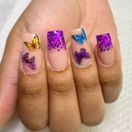 CakesInc.Nails - Transfer Foil Set #019 'Butterfly Season'