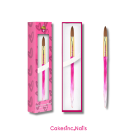 CakesInc.Nails - Acrylic Nail Brush 'Size #8 The Petite' 💗