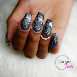 Glitter.Cakey - Galaxy Silver Flakes