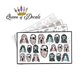 Queen of Decals - Horror V L 'NEW RELEASE'