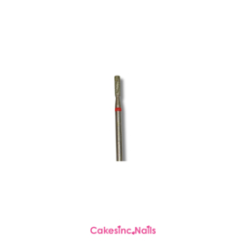 CakesInc.Nails - Cuticle Pusher 2.1mm ‘Russian Cuticle Groove Bit’ (Red)