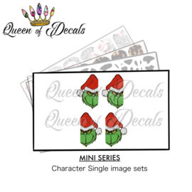 Queen of Decals - Christmas Grinch (Mini Series)
