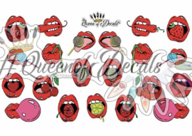 Queen of Decals - Juicy Lips