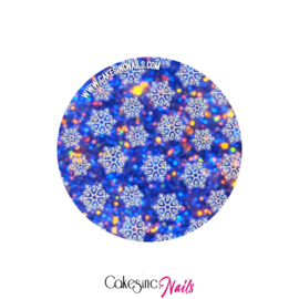 Glitter.Cakey - Snowflakes Sticker Sheet '183'