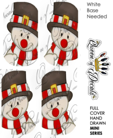 Queen of Decals - Christmas Snowman (Mini Series)