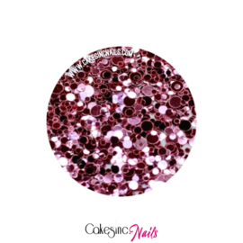 Glitter.Cakey - Rouge 'METALLIC DOTS'