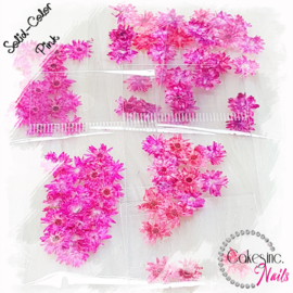 Winter Flowers - Pink
