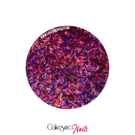 Glitter.Cakey - Fuchsia 'HOLO STRIPS'