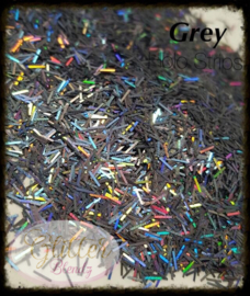 Glitter Blendz - Grey Strips