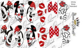 Queen of Decals -  Mousy Kisses 'NEW RELEASE'