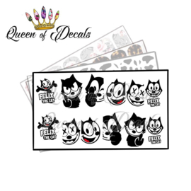 Queen of Decals - Felix the Cat 'NEW RELEASE'