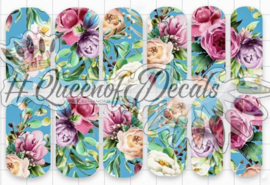 Queen of Decals - A Peony For Your Thoughts 'NEW RELEASE'