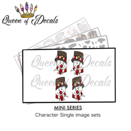 Queen of Decals - Christmas Snowman (Mini Series)