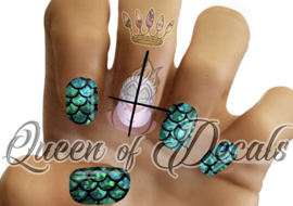 Queen of Decals - Beige & Cream V L 'NEW RELEASE'