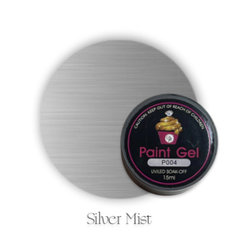 CakesInc.Nails - Gel Paint #P004 'Silver Mist' 15ml