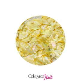 Glitter.Cakey - Yellow ‘SEA SHELLS’