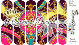 Queen of Decals - Va-Va-SaShi Bright (full cover)