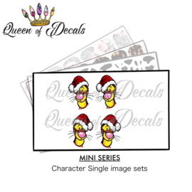 Queen of Decals - Christmas Tigger (Mini Series)