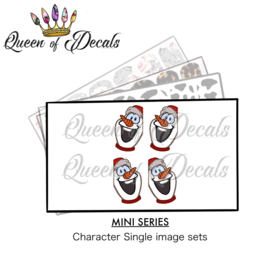 Queen of Decals - Christmas Olaf(Mini Series)