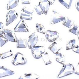 Bluestreak Crystals - Crystal Shapes Mix (Preciosa)